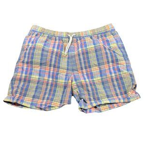 Men’s Brooks Brothers Medium Swim Trunks Country Club Plaid